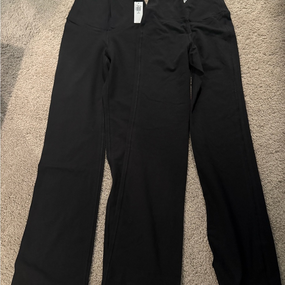 Old Navy Powerchill Black Yoga Pants -  XS Petite - Extra High Waste NWT